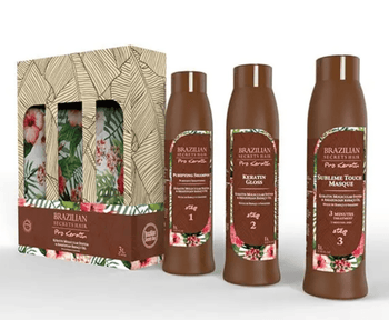 Brazilian Secrets Hair - Kit lissage brésilien Pro Keratin (360ml/3000ml) - Brazilian Secrets Hair - Ethni Beauty Market