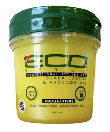 Eco styler - Black castor & avocado oil - Gel cheveux - 3 formats disponibles - Eco styler - Ethni Beauty Market