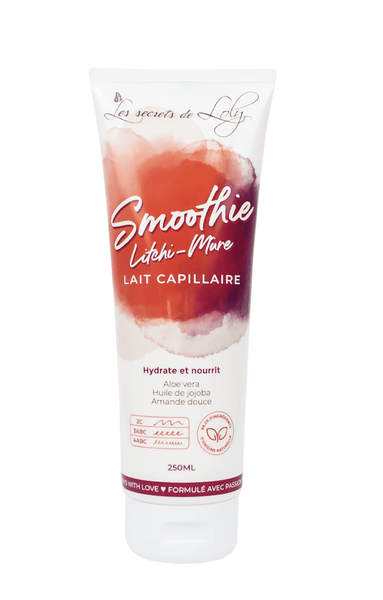 Les Secrets de Loly - Lait capillaire smoothie litchi-mûre - 250 ML - Les Secrets de Loly - Ethni Beauty Market